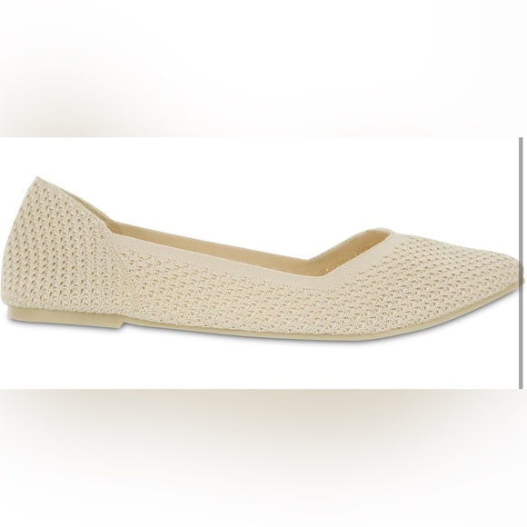 MIA Kerri Ballet Knit Flat Bone 9 - Picture 2 of 7